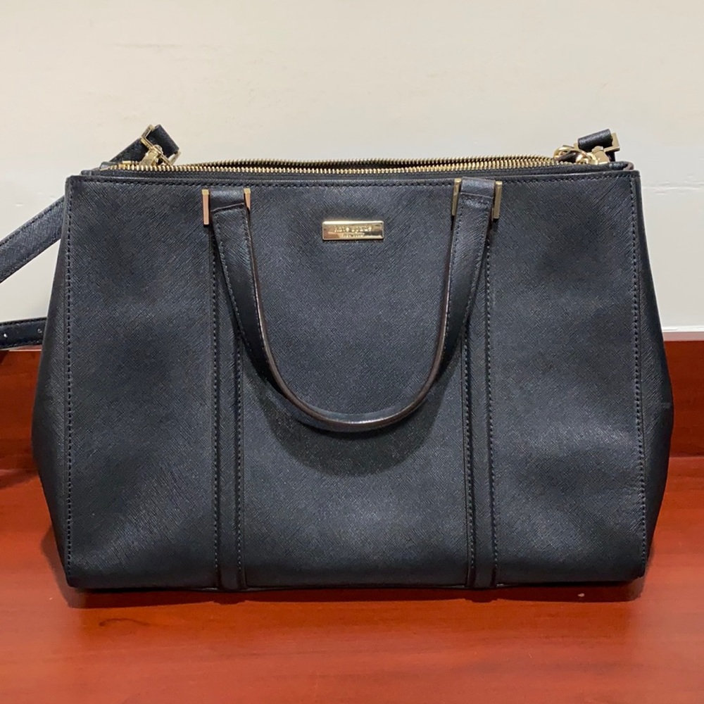 Kate Spade classic black cross body